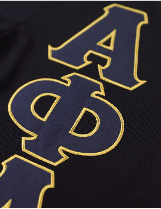 Alpha Letter Crest Polo