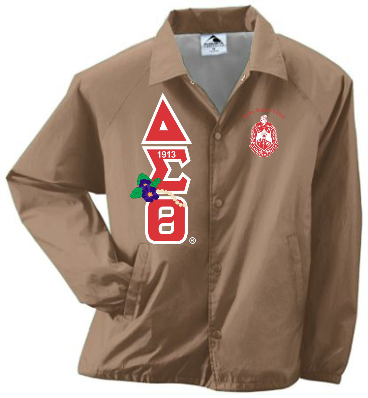 Delta Crossing Line Jacket Violets and Pearls