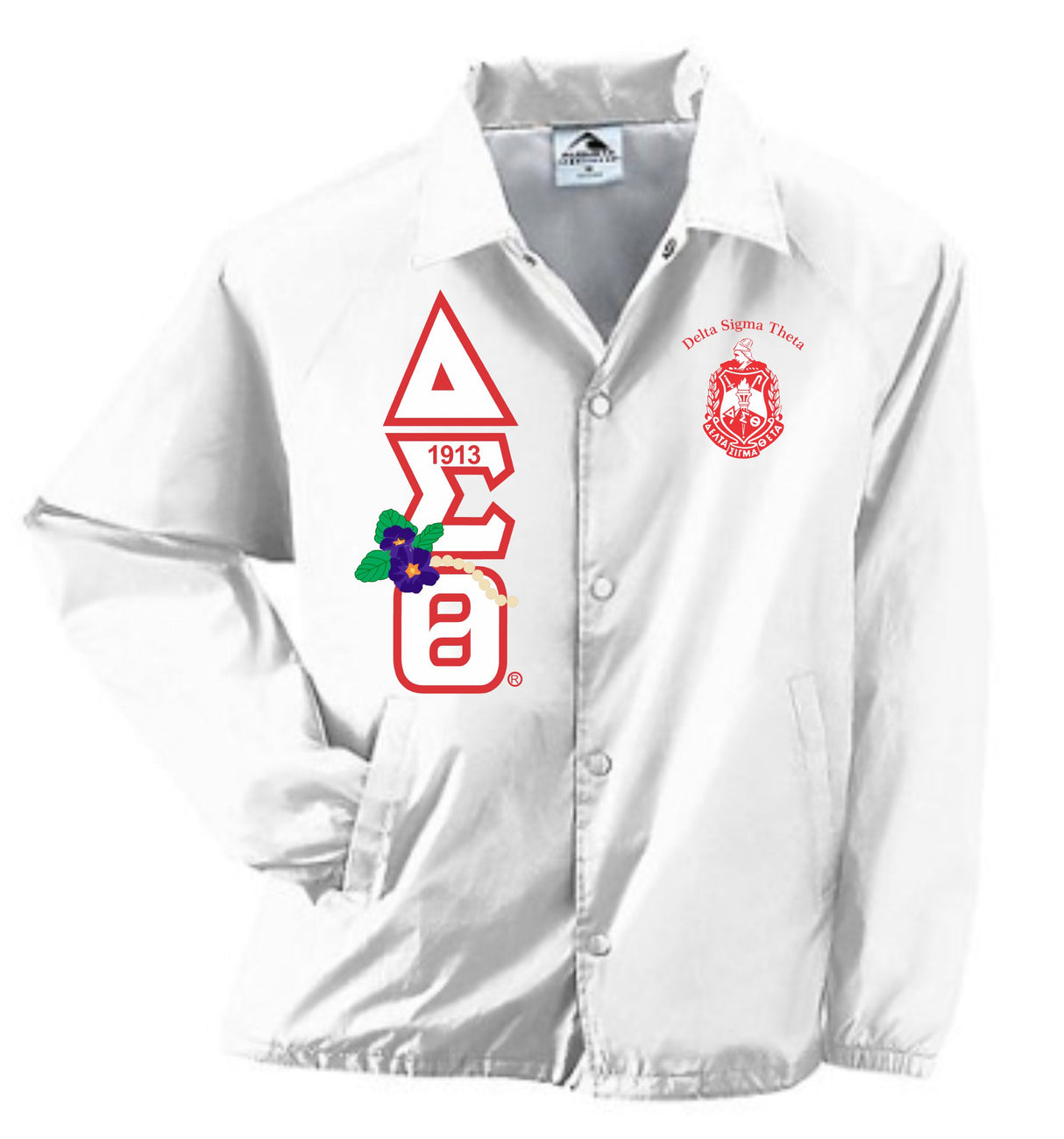 Delta Crossing Line Jacket Violets and Pearls