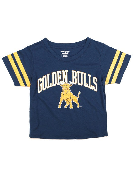 JCSU Cropped Football Tee