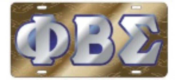 Sigma Gold Symbol Back Auto Tag