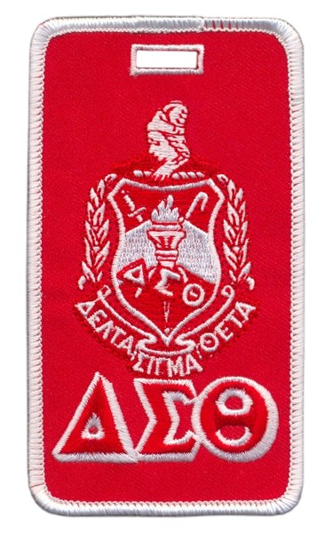 Delta Crest Embroidered Luggage Tag