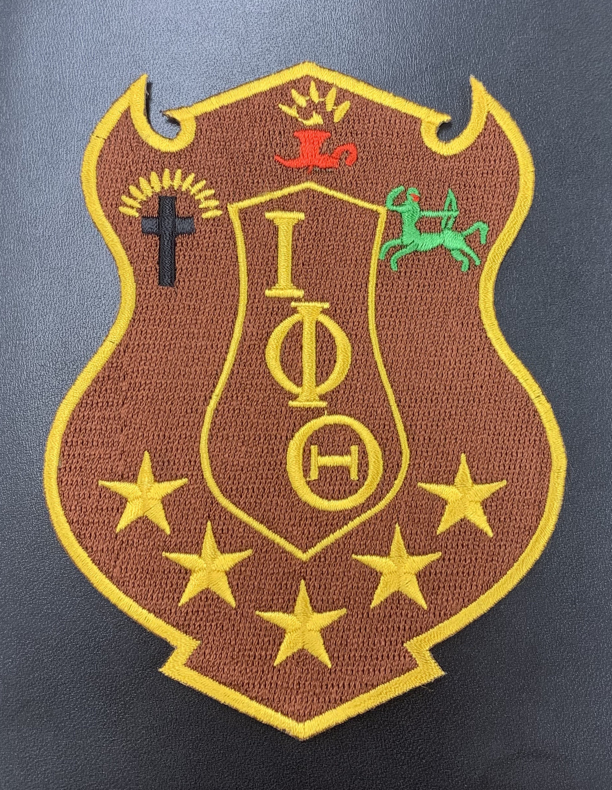 Iota Crest Patch 5 inch