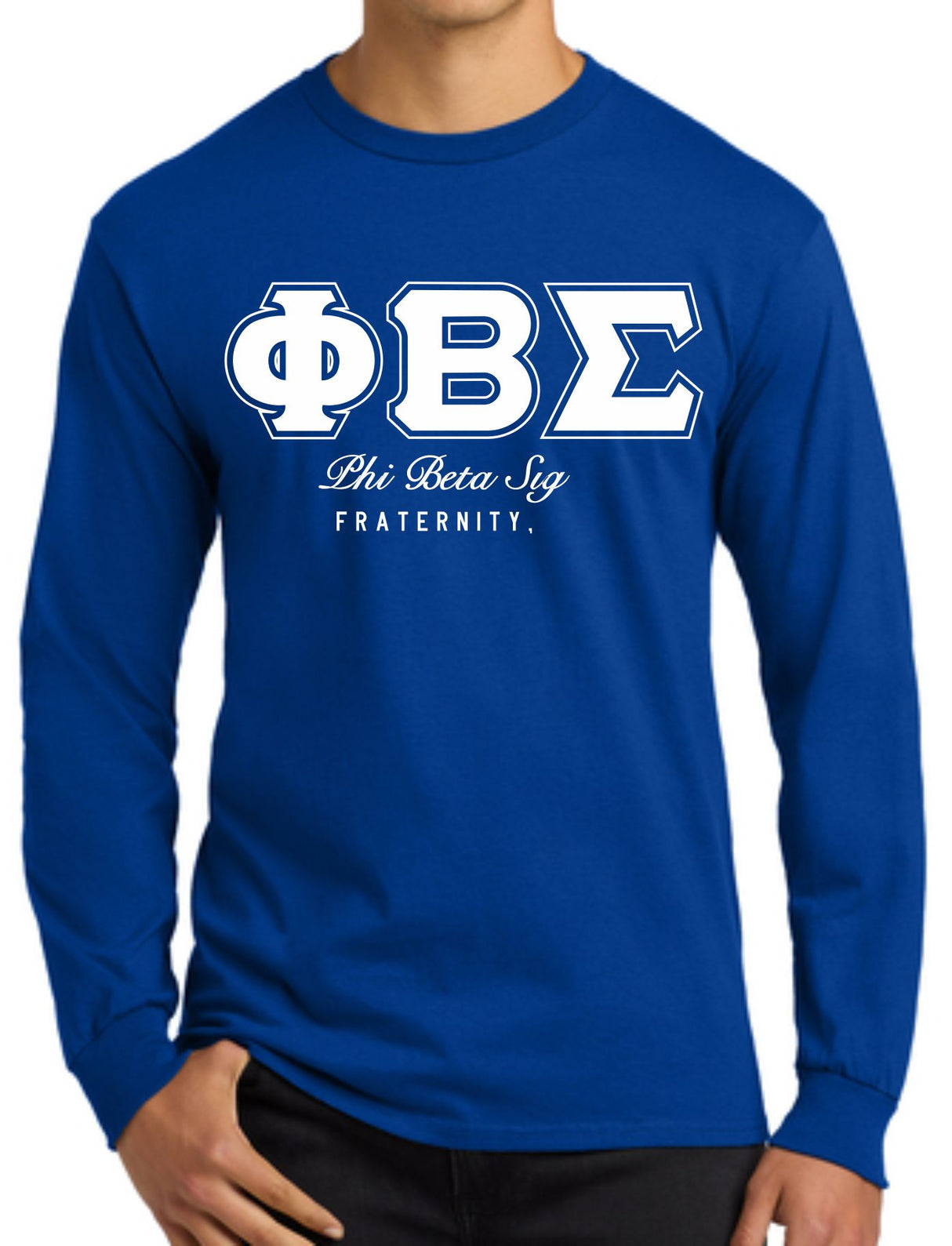 Sigma Outline Script Tee