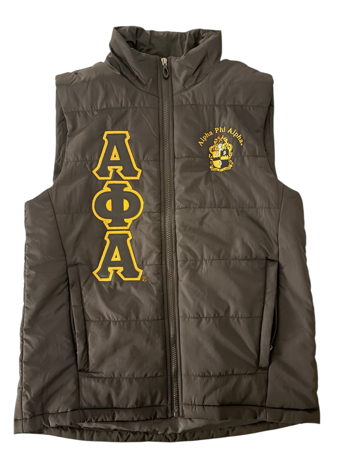 Alpha Phi Alpha Embroidered Vest