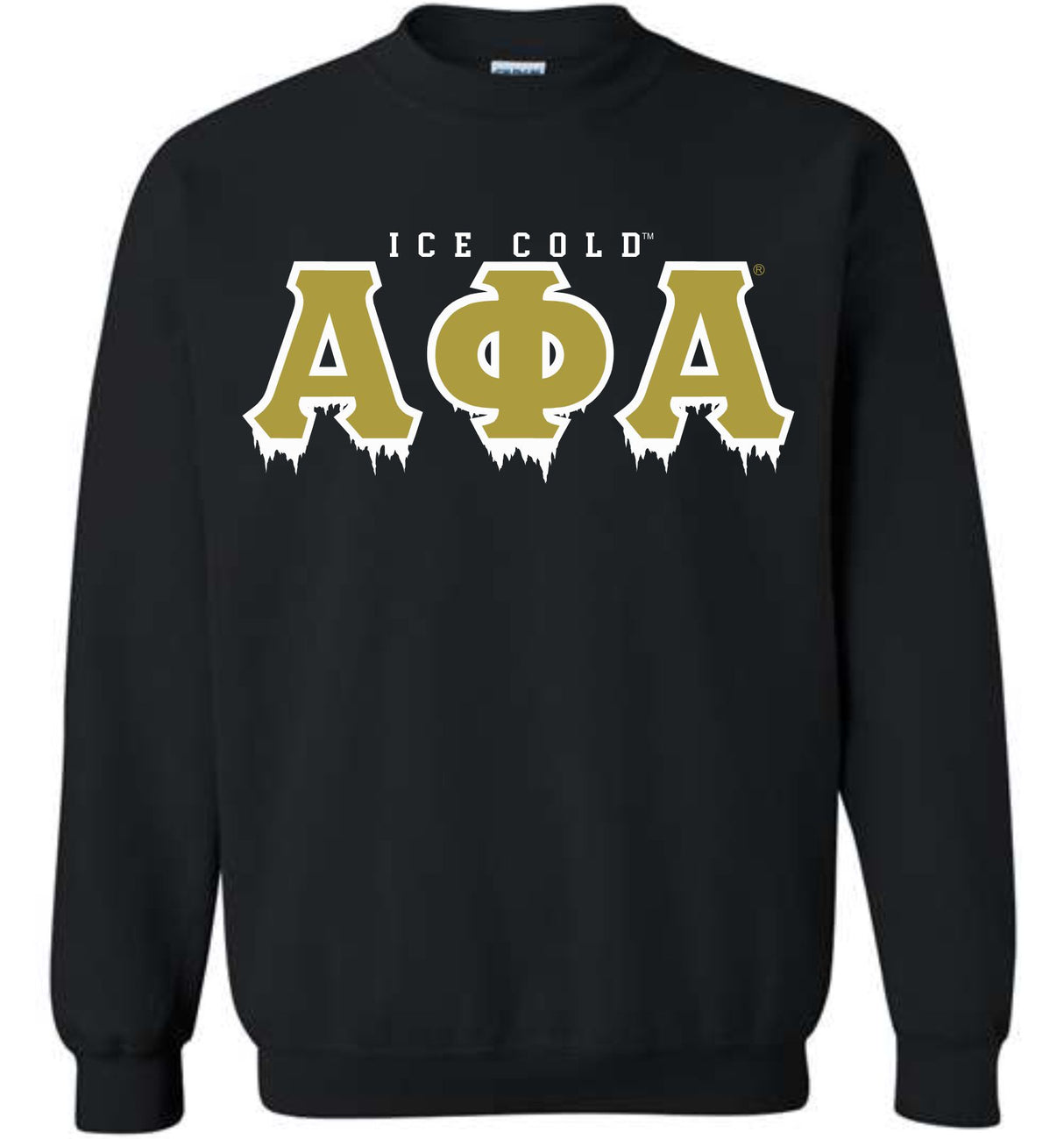 Alpha Phi Alpha, Paraphernalia, Fraternity, Men, NPHC Greek, Embroidery, Shirt, Sweatshirt, Crewneck, Applique