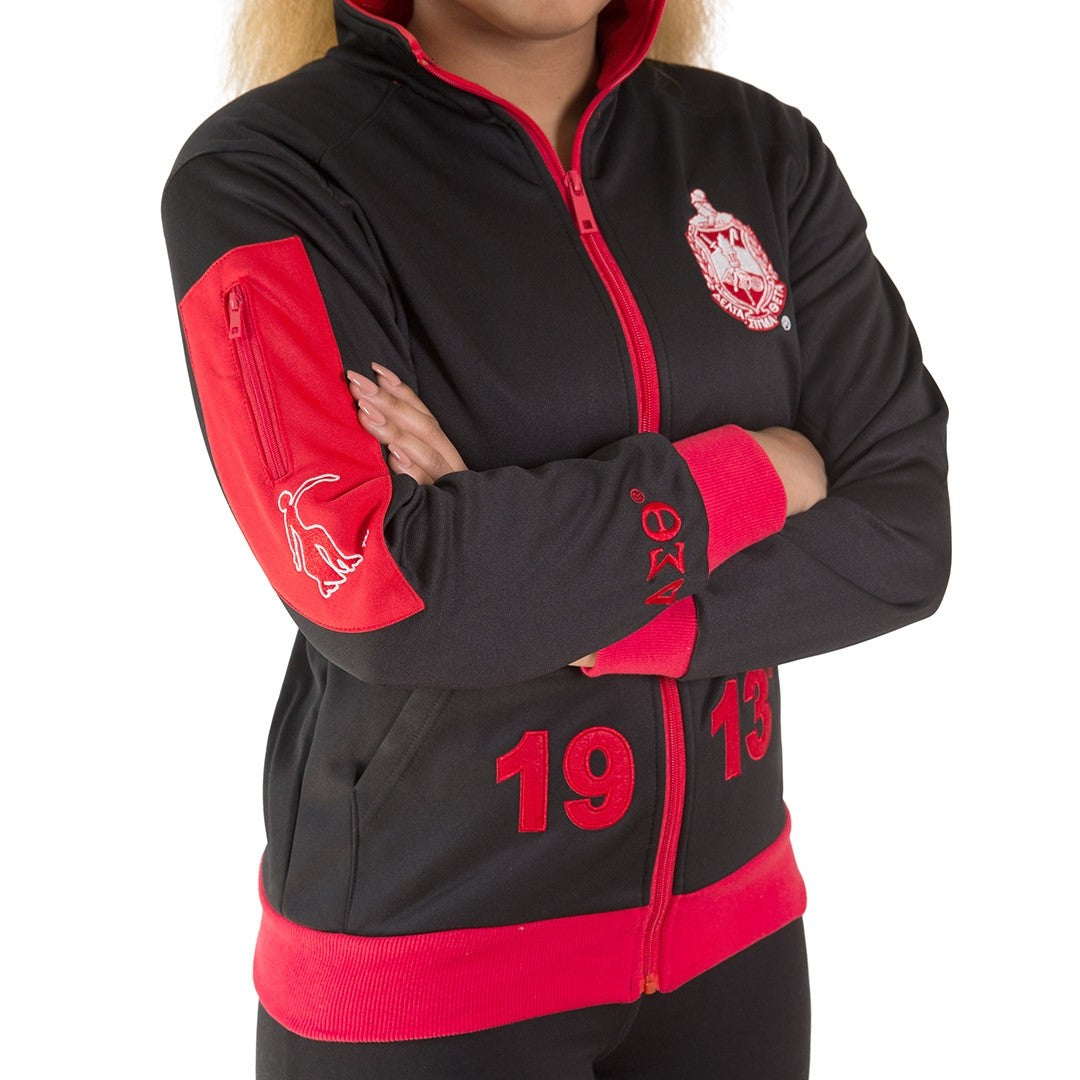 Delta Sigma Theta Greek Sorority Track Jacket