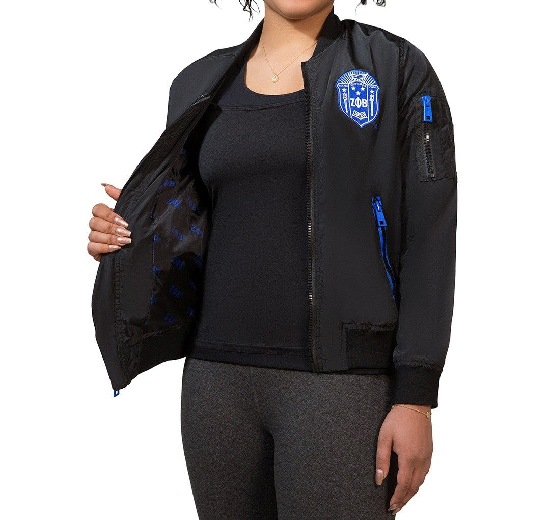 Zeta Satin Bomber (original)