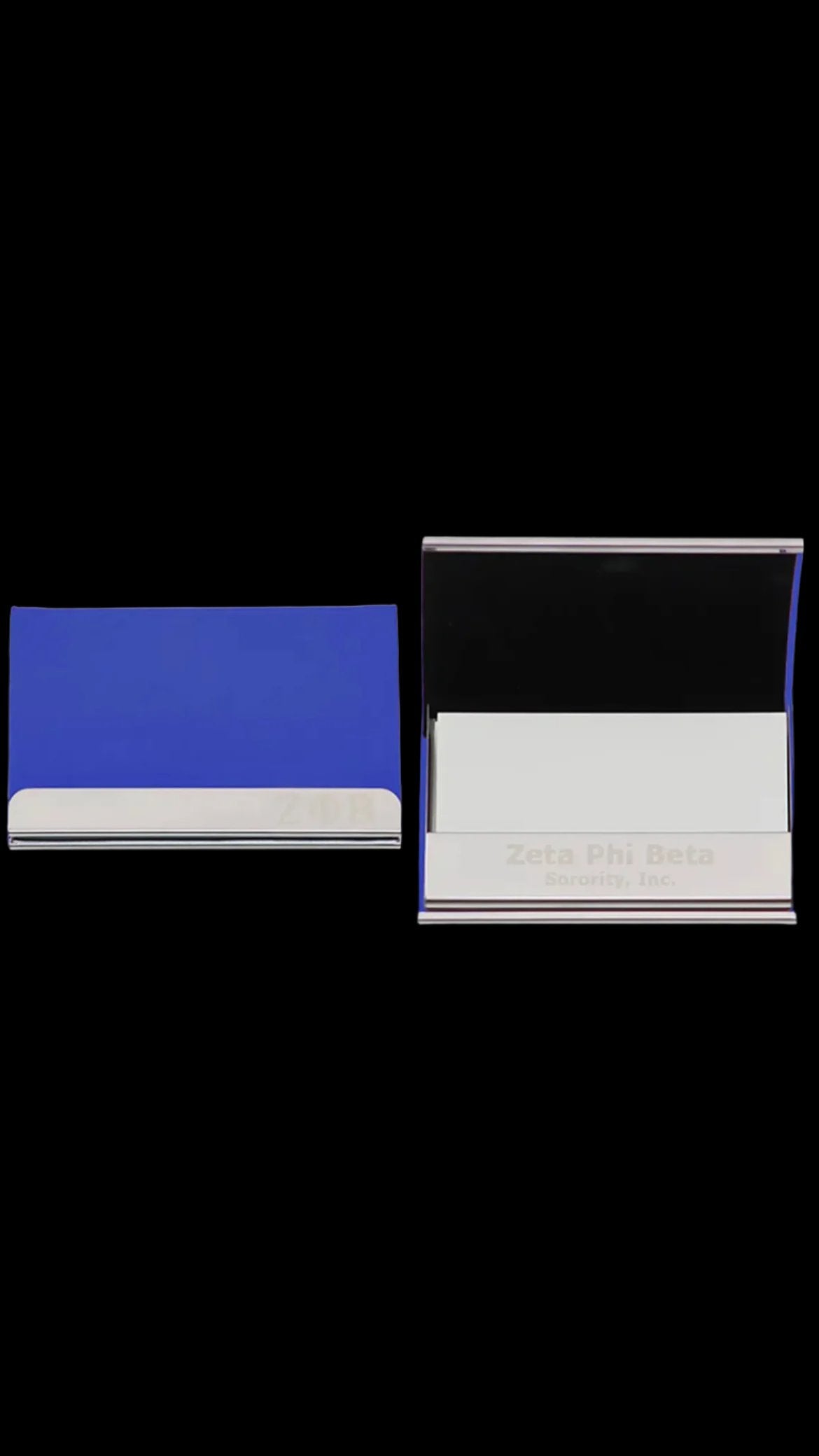 Zeta Curved Business Card Case