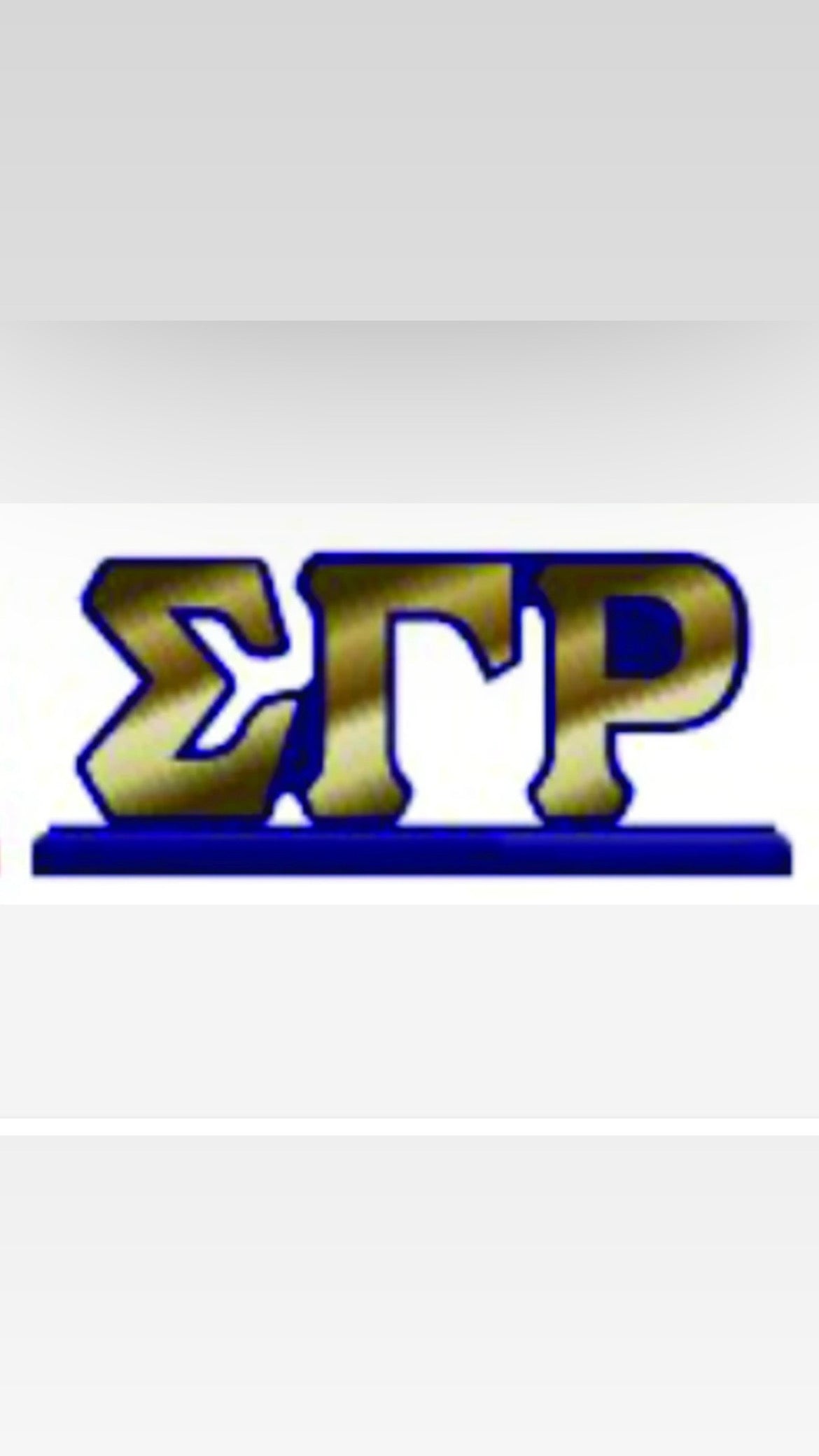 SGRho Desktop Letters with Color Base