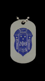 Zeta Double Sided Dog Tag