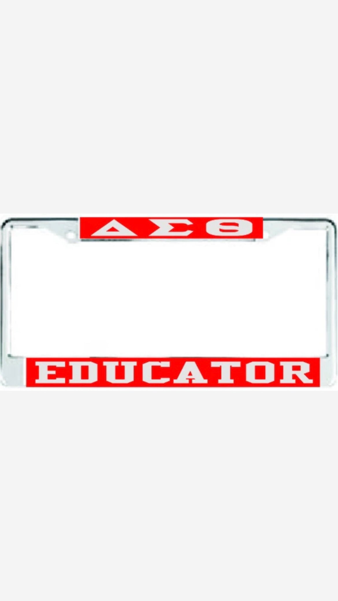 Delta Educator Auto Frame Red/Silver