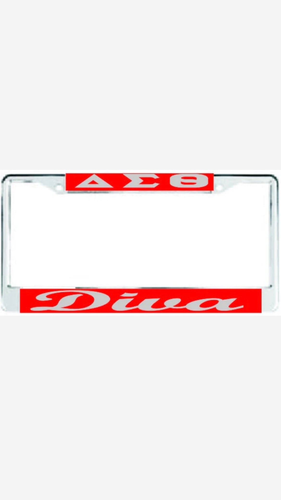 Delta Diva Auto Frame Red/Silver