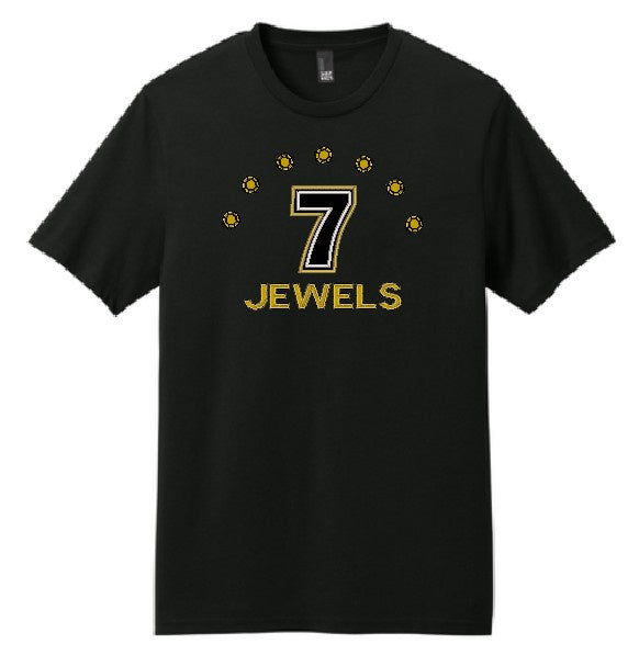 Alpha 7 Jewels Applique Tee