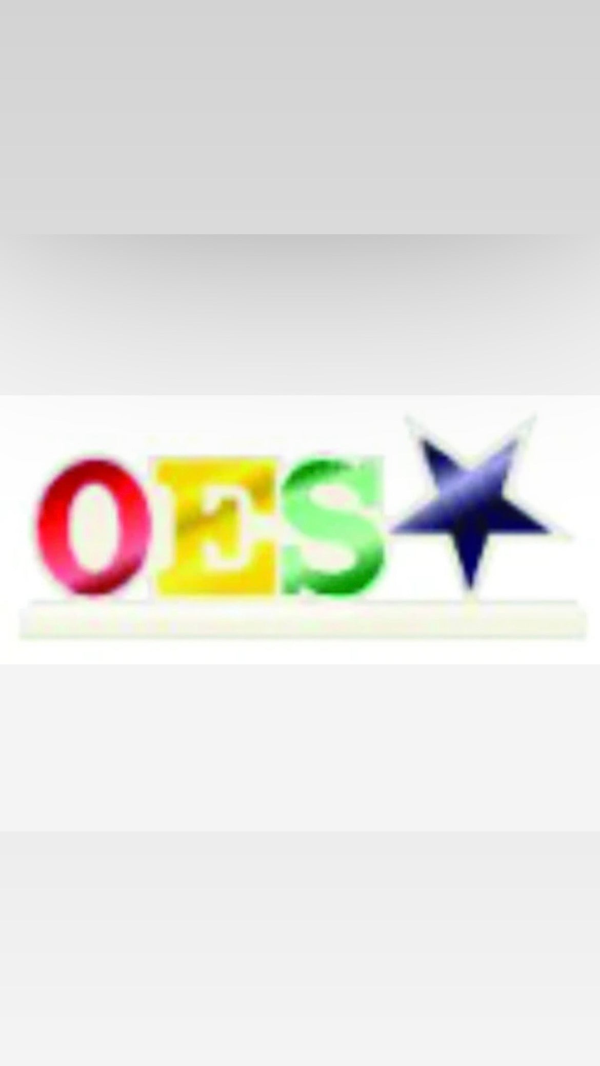 OES Desktop Letters with Color Base