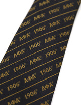 Alpha Letter Neck Tie