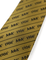 Alpha Letter Neck Tie