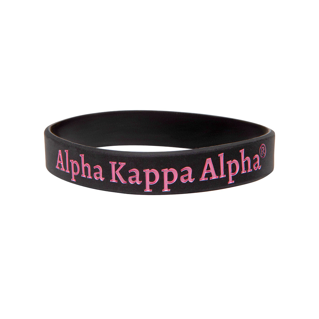 AKA Solid Silicone Wristband