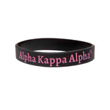 AKA Solid Silicone Wristband