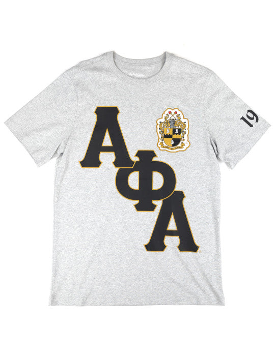 Alpha Phi Alpha, Paraphernalia, Fraternity, Men, NPHC Greek, Embroidery, Shirt, Tshirt, Printed