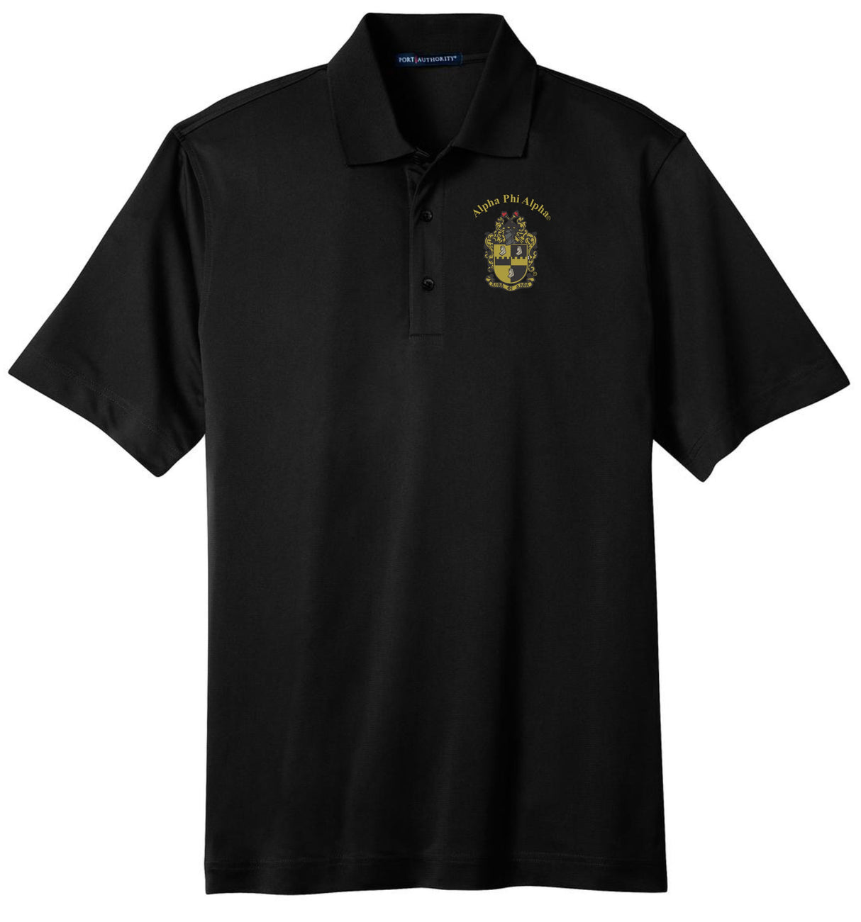 Alpha Phi Alpha, Paraphernalia, Fraternity, Men, NPHC Greek, Embroidery, Shirt, Polo