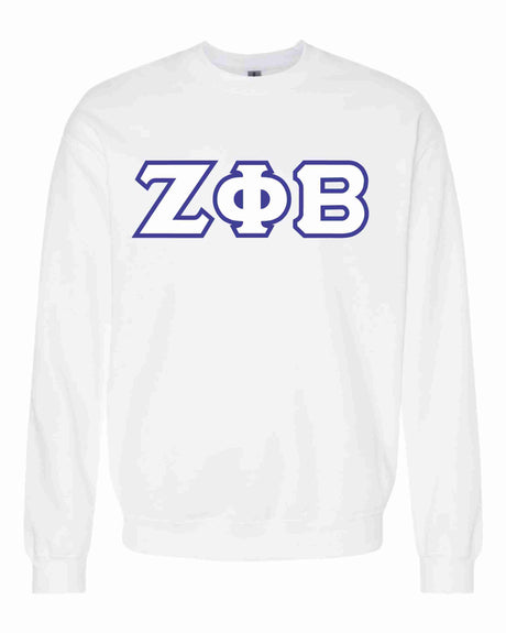 Zeta Basic Applique Crewneck