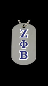 Zeta Double Sided Dog Tag