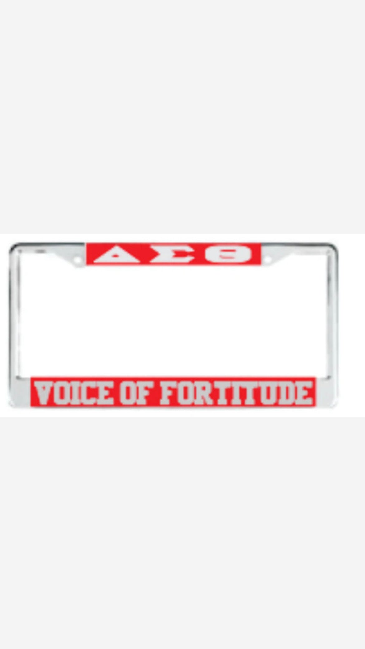 Delta VOF Frame Red/Silver