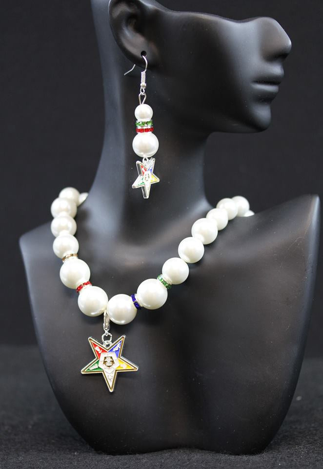 Greek, NPHC, Sorority, Jewelry, Earrings, Ladies, Fashion, Divine Nine, Eastern Star, OES, Masonc