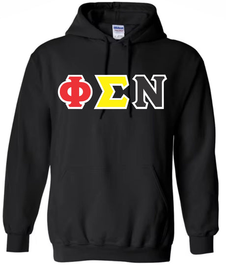 Phi Sigma Nu Basic Applique Hoodie