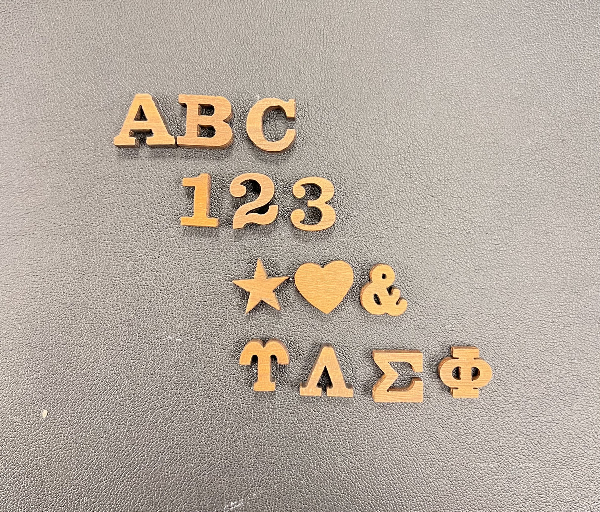 Peel-n-Stick Letters (1/2 in)