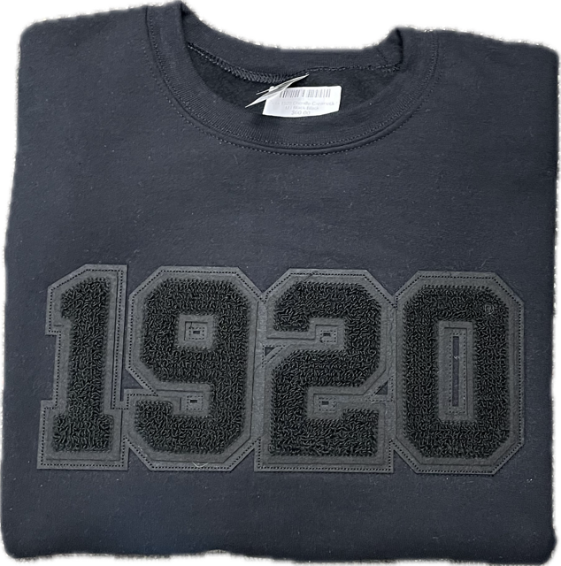 Zeta 1920 Chenille Crewneck