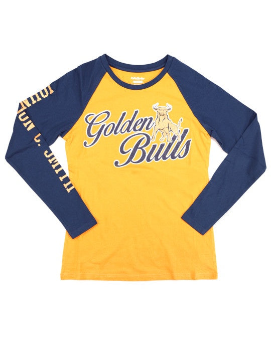 JCSU Glitter Print Long Sleeve Tee