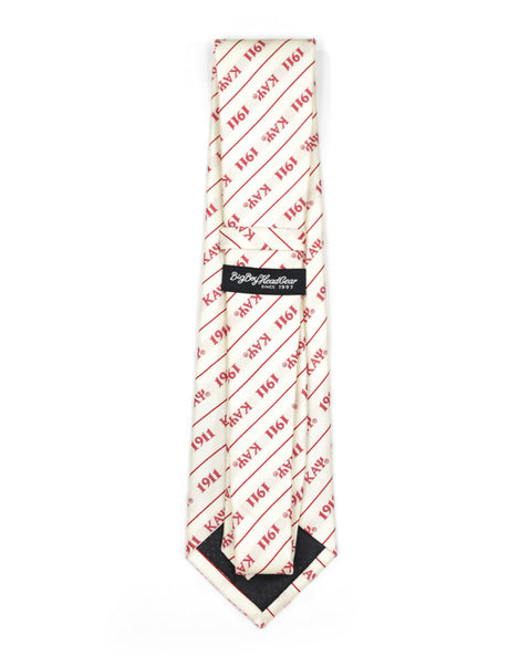 Kappa Letter Neck Tie