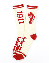 Kappa Knit Letter Socks