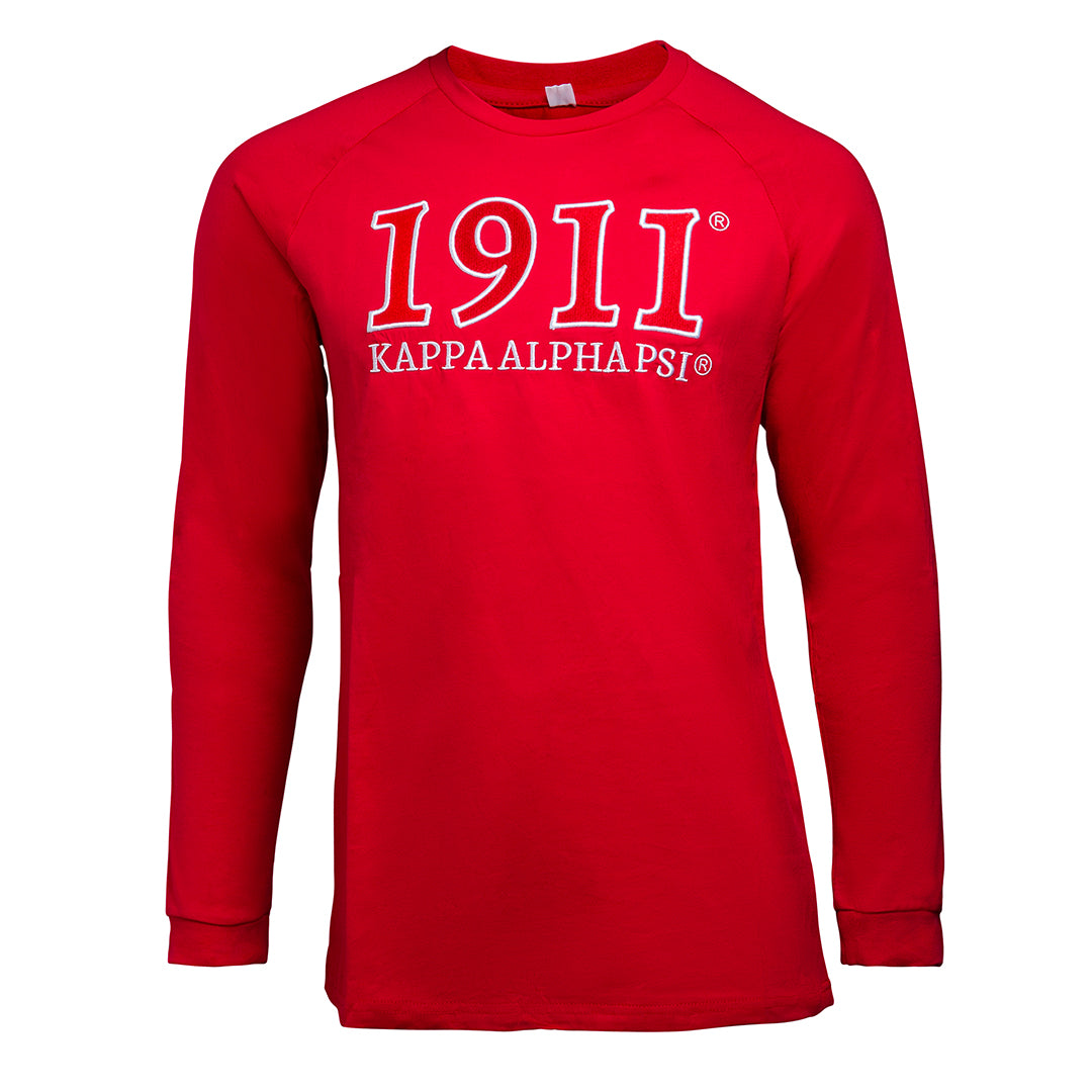 Kappa Date Embroidered Long Sleeve Tee