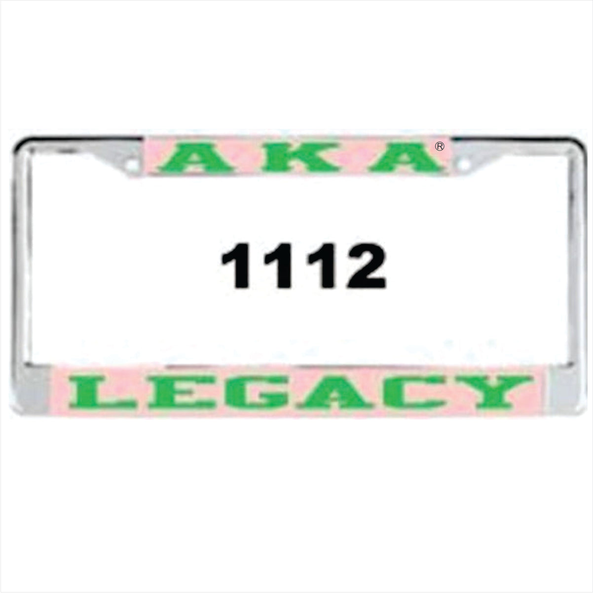 AKA Legacy Auto Frame Pink/Green