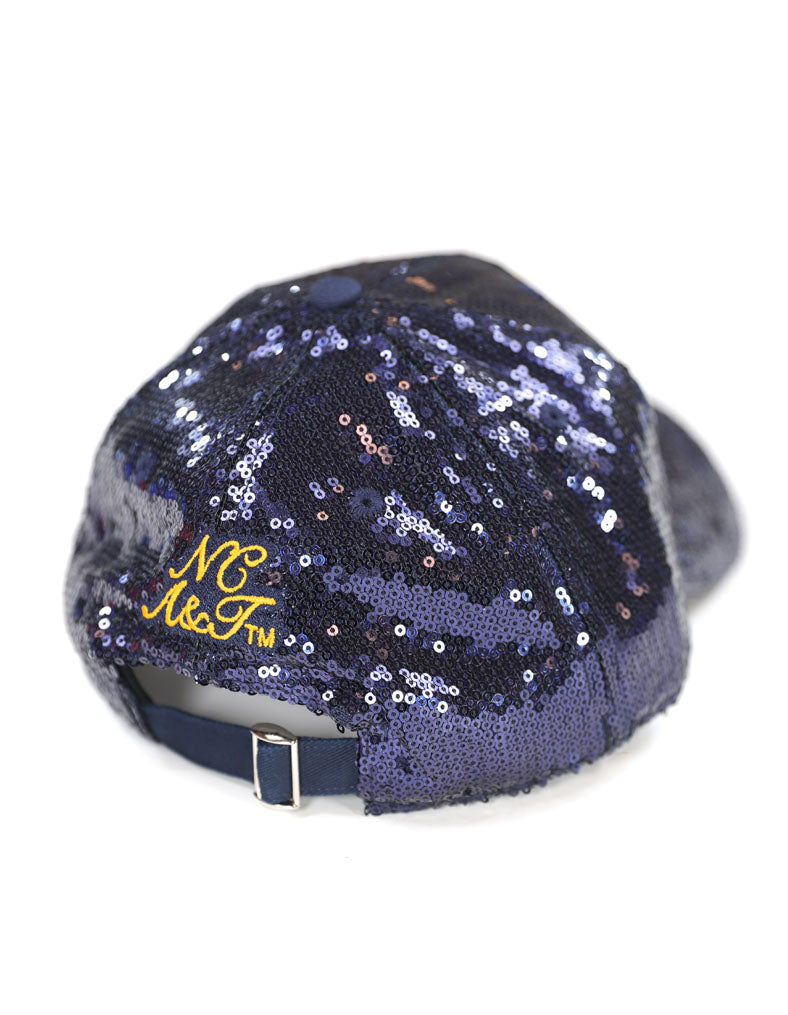 NC A&T Sequin Ball Cap