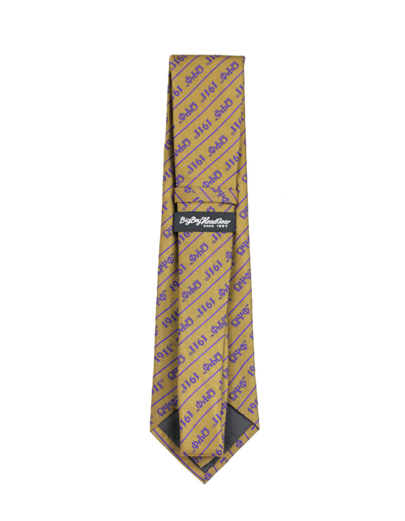 Omega Letter Neck Tie