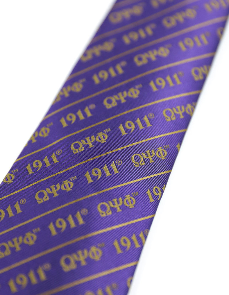 Omega Letter Neck Tie