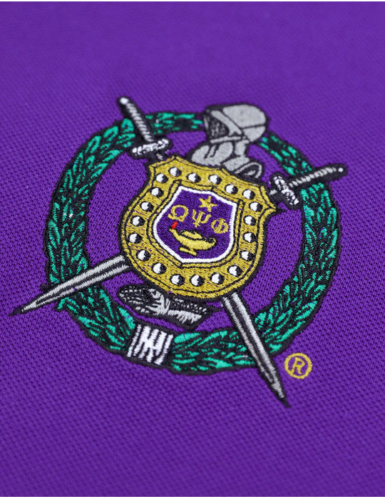Omega Letter Crest Polo