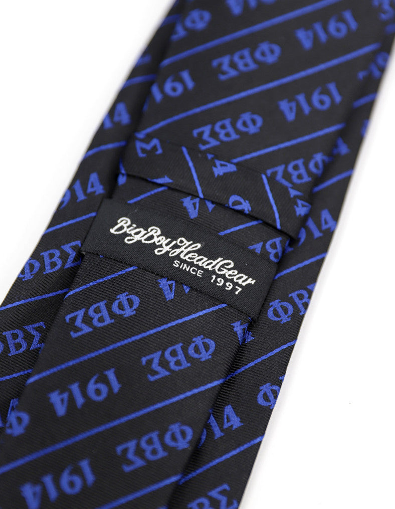 Sigma Letter Neck Tie