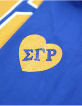 SGRho Date Glitter Print Long Sleeve Tee