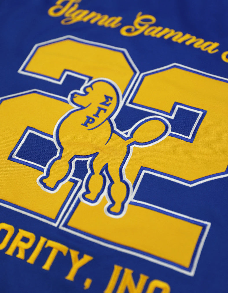 SGRho Embroidered Football Jersey