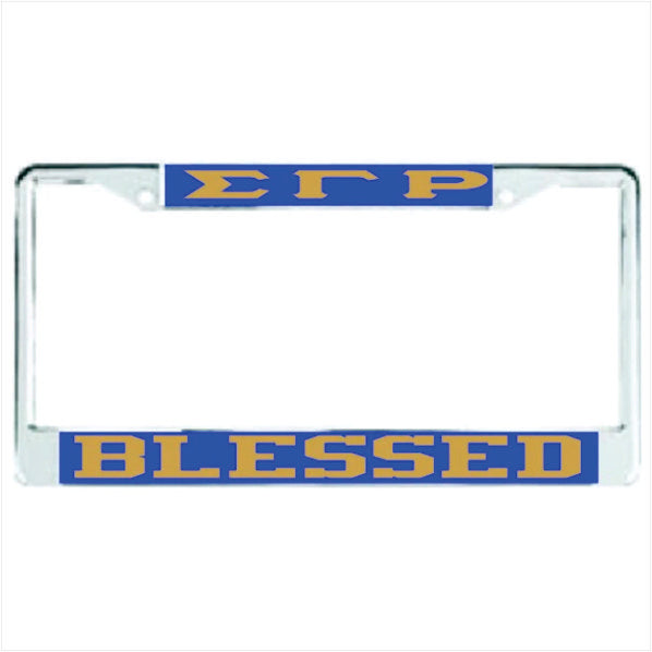 SGRho Blessed Auto Frame Royal/Gold