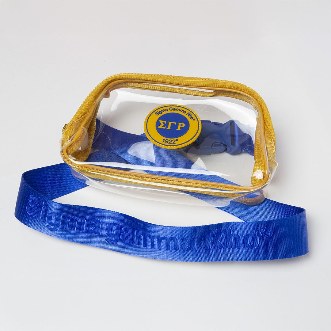 SGRho Clear Crossbody Bag