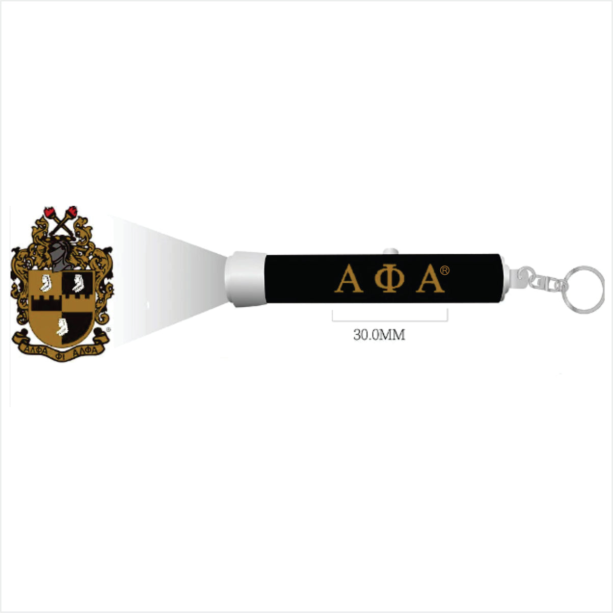 Alpha Torch Light Keychain