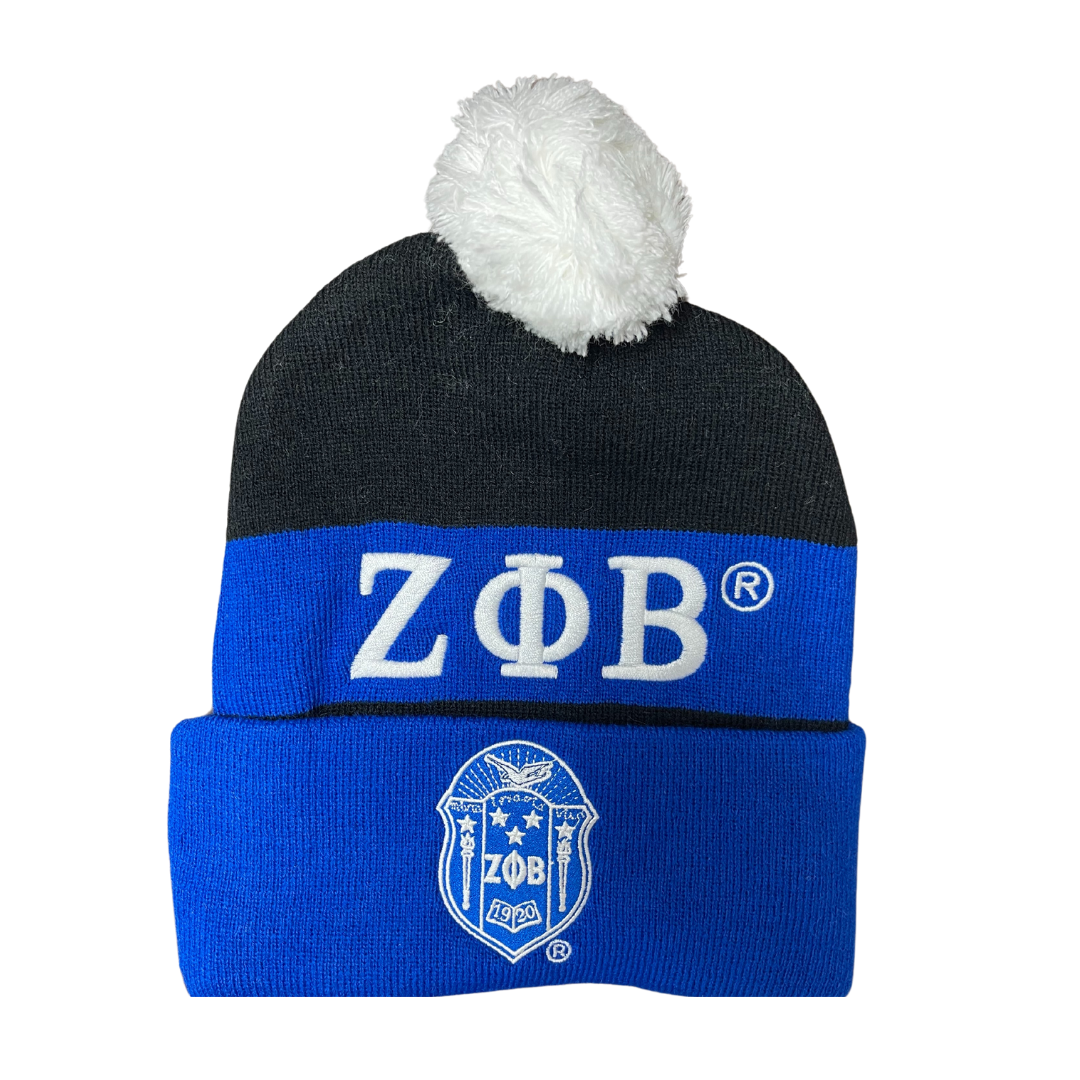 Zeta Embroidered Beanie