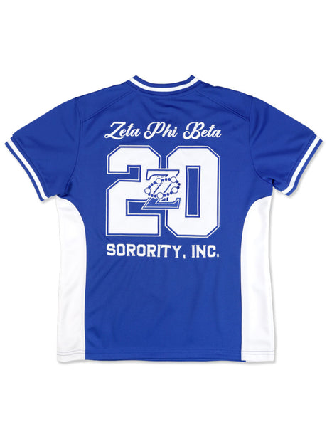 Zeta Embroidered Football Jersey