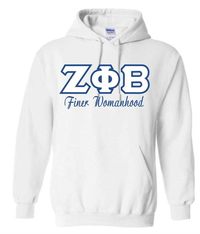 Zeta Hoodie Finer Womanhood